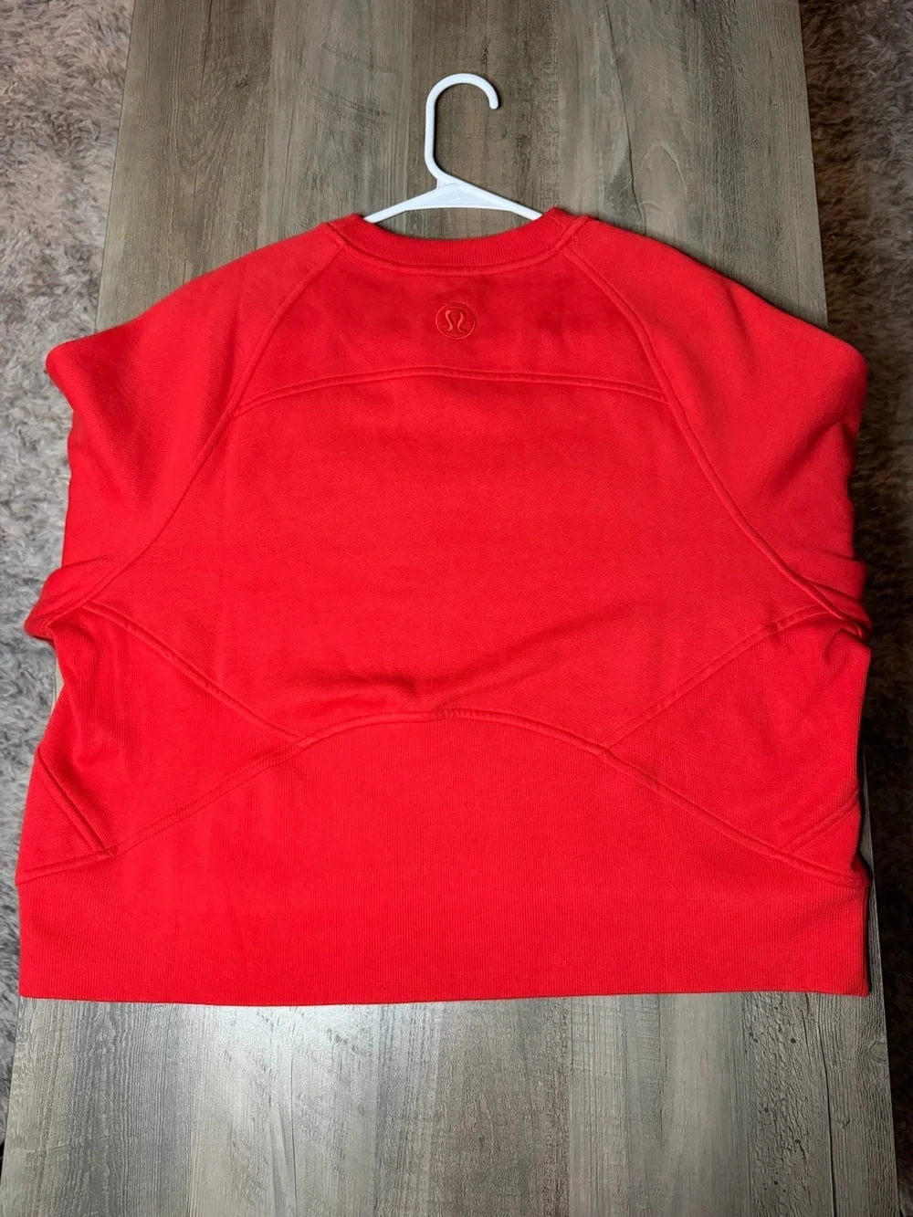 RARE NWT Lululemon Scuba Oversized Pullover Sz M/L *Hot Heat*